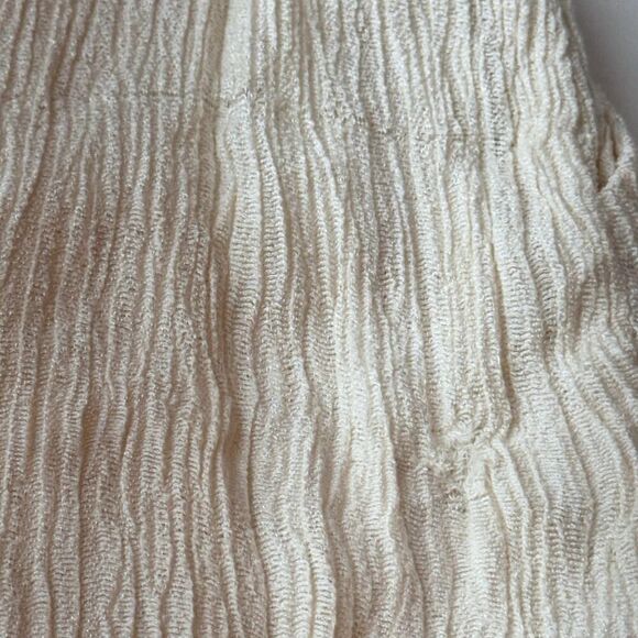 Savannah Morrow The Label Verita Short in Cream Raw Silk New FLAWS S - Picture 12 of 12